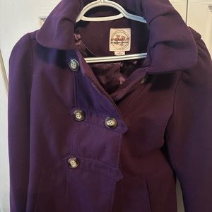 Purple/Maroon women’s coat